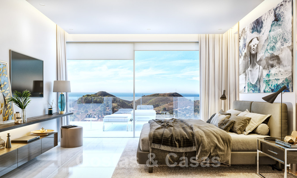 Apartamentos de lujo, modernos y contemporáneos, con preciosas vistas al mar, en venta a un paso del centro de Marbella 38911