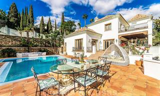 Majestuosa propiedad palaciega en venta casita de invitados independiente y total privacidad rodeada de campos de golf en Benahavis - Marbella 38990 