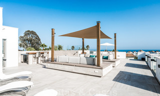Impresionante, moderna, villa de lujo en venta con vistas panorámicas al mar en Nueva Andalucía, Marbella, a poca distancia de Puerto Banús 39220 