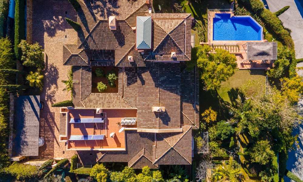 Se vende villa de lujo de un estilo mediterráneo con vistas al mar en un complejo de golf de cinco estrellas en Benahavís - Marbella 39313