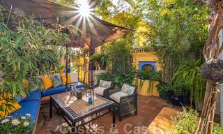 Encantadora y pintoresca casa en venta en una zona residencial vigilada de la Milla de Oro en Marbella 39417 