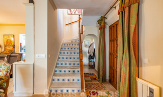Encantadora y pintoresca casa en venta en una zona residencial vigilada de la Milla de Oro en Marbella 39423 