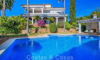 Villa de estilo español en venta en la cotizada zona de playa de Bahía en Marbella 39461 