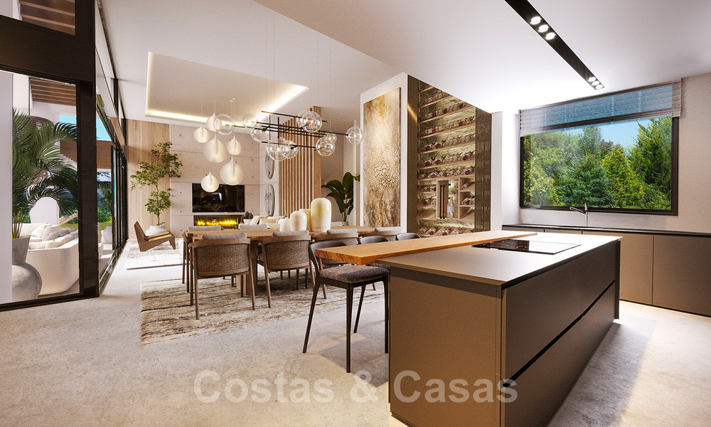 Proyecto nuevo de villas lujosas y contemporáneas en venta, en Nueva Andalucía, Marbella 39473