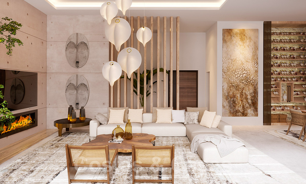 Proyecto nuevo de villas lujosas y contemporáneas en venta, en Nueva Andalucía, Marbella 39474