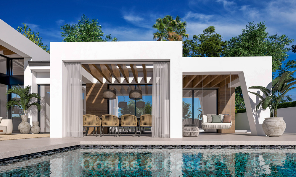 Proyecto nuevo de villas lujosas y contemporáneas en venta, en Nueva Andalucía, Marbella 39475
