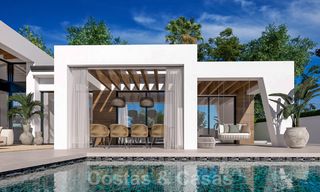 Proyecto nuevo de villas lujosas y contemporáneas en venta, en Nueva Andalucía, Marbella 39475 