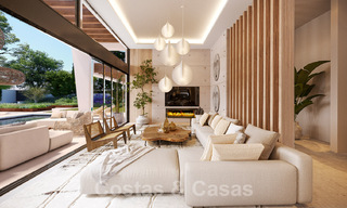 Proyecto nuevo de villas lujosas y contemporáneas en venta, en Nueva Andalucía, Marbella 39476 
