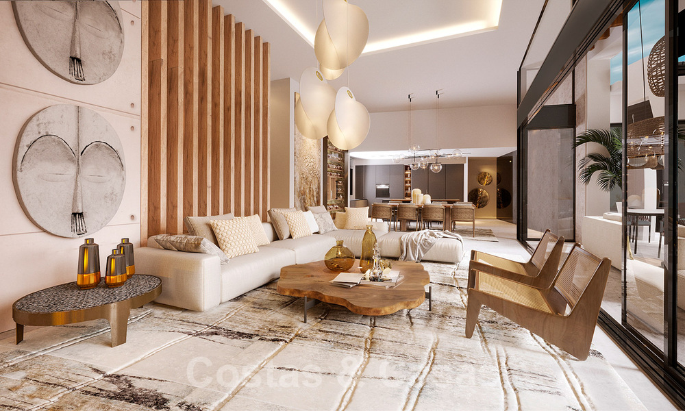 Proyecto nuevo de villas lujosas y contemporáneas en venta, en Nueva Andalucía, Marbella 39477