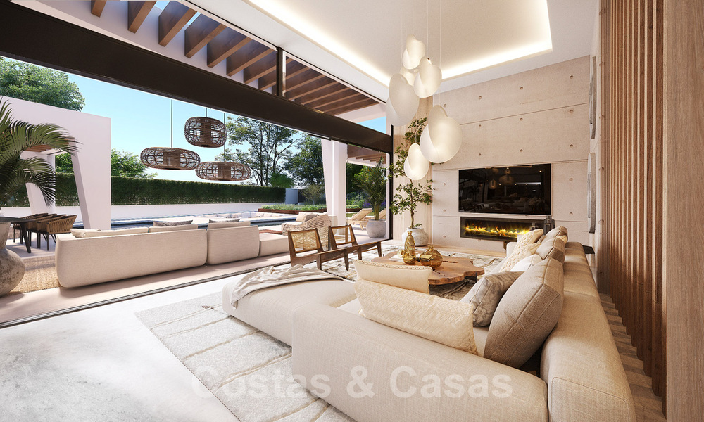 Proyecto nuevo de villas lujosas y contemporáneas en venta, en Nueva Andalucía, Marbella 39479
