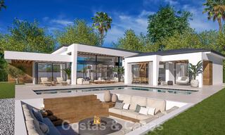 Proyecto nuevo de villas lujosas y contemporáneas en venta, en Nueva Andalucía, Marbella 39482 