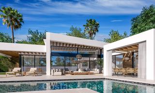 Proyecto nuevo de villas lujosas y contemporáneas en venta, en Nueva Andalucía, Marbella 39484 