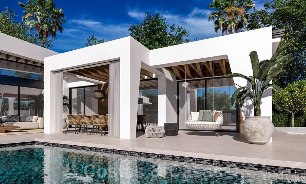 Proyecto nuevo de villas lujosas y contemporáneas en venta, en Nueva Andalucía, Marbella 39485