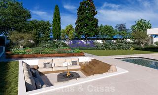 Proyecto nuevo de villas lujosas y contemporáneas en venta, en Nueva Andalucía, Marbella 39488 