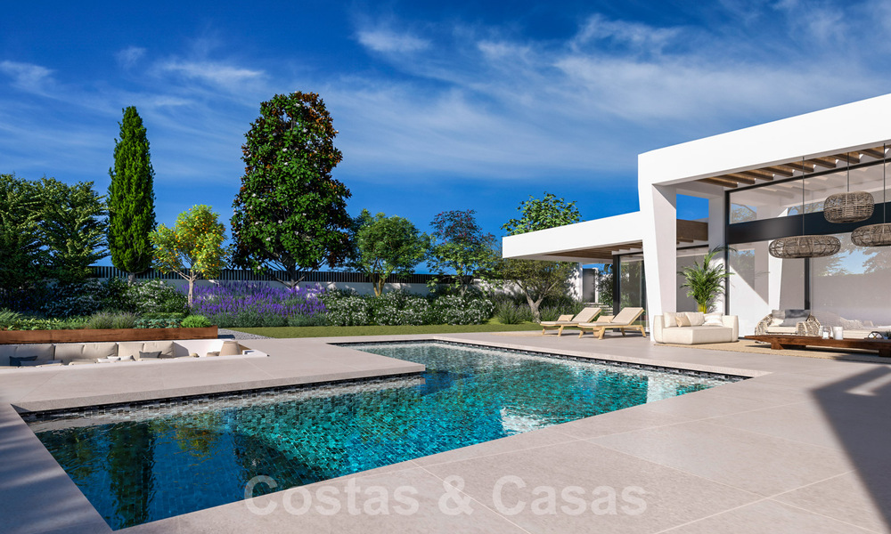 Proyecto nuevo de villas lujosas y contemporáneas en venta, en Nueva Andalucía, Marbella 39490