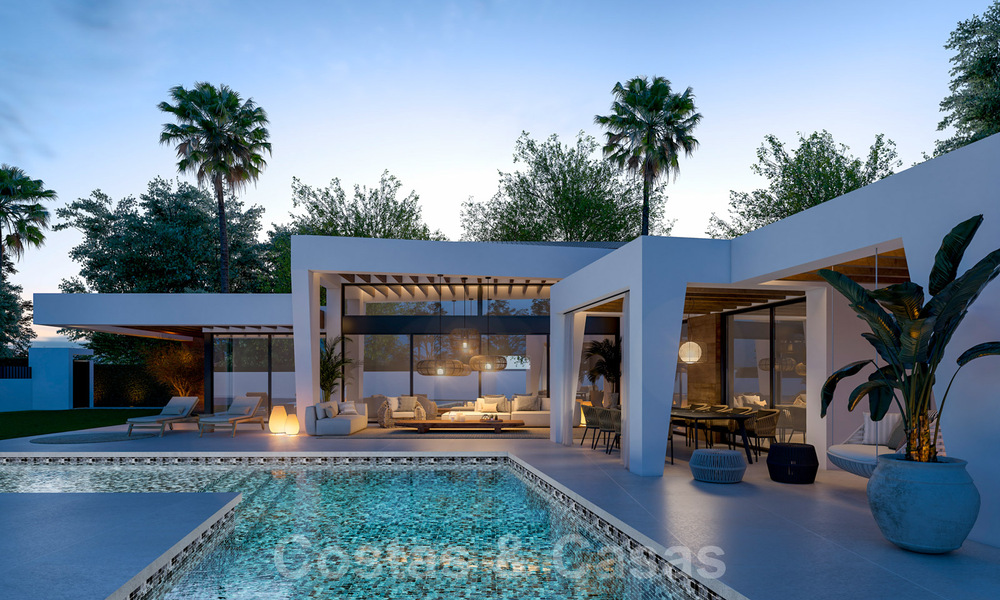 Proyecto nuevo de villas lujosas y contemporáneas en venta, en Nueva Andalucía, Marbella 39491