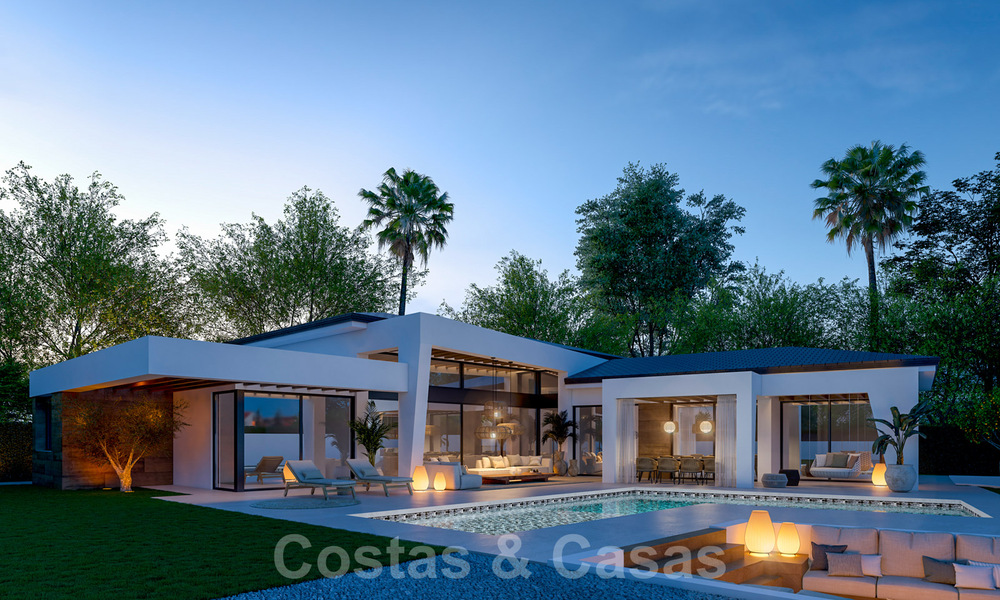 Proyecto nuevo de villas lujosas y contemporáneas en venta, en Nueva Andalucía, Marbella 39492