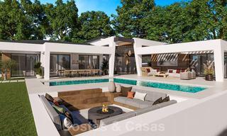 Proyecto nuevo de villas lujosas y contemporáneas en venta, en Nueva Andalucía, Marbella 39494 