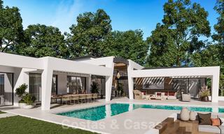Proyecto nuevo de villas lujosas y contemporáneas en venta, en Nueva Andalucía, Marbella 39496 