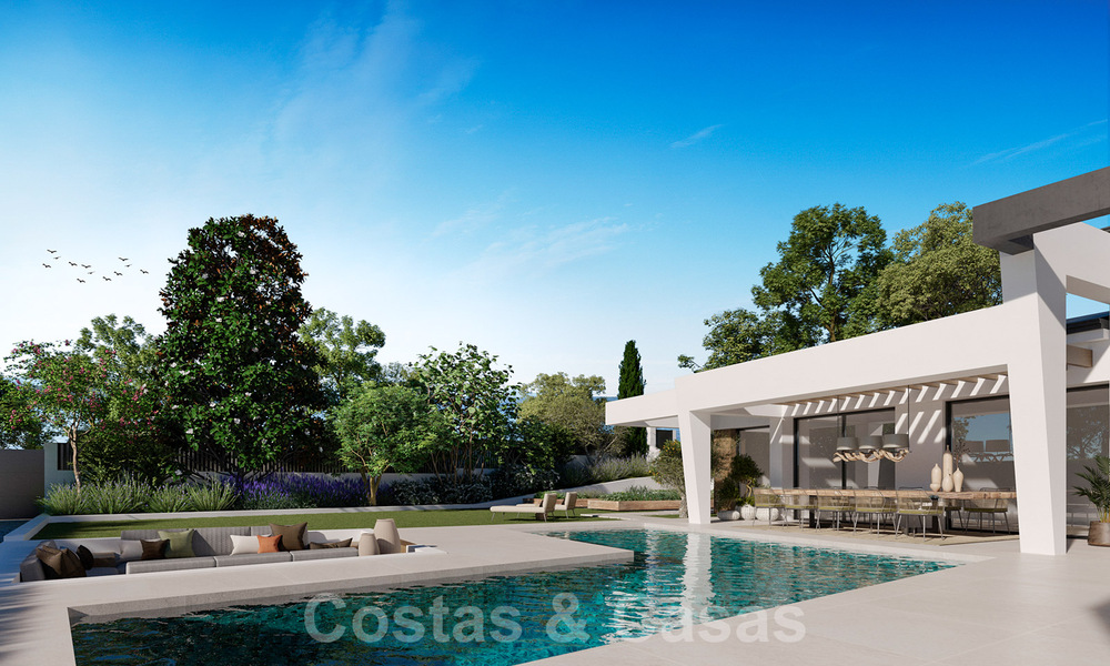 Proyecto nuevo de villas lujosas y contemporáneas en venta, en Nueva Andalucía, Marbella 39500
