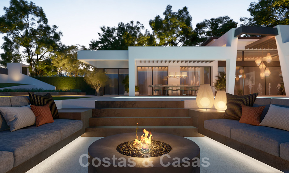 Proyecto nuevo de villas lujosas y contemporáneas en venta, en Nueva Andalucía, Marbella 39503