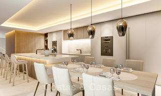 Villa modernista en venta con vistas al mar, rodeada de un hermoso y verde paisaje en Cascada de Camojan en la Milla de Oro de Marbella 39643 