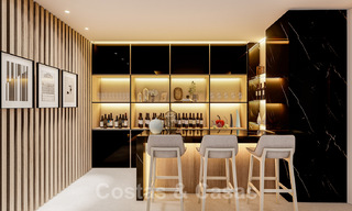 Villa modernista en venta con vistas al mar, rodeada de un hermoso y verde paisaje en Cascada de Camojan en la Milla de Oro de Marbella 39656 