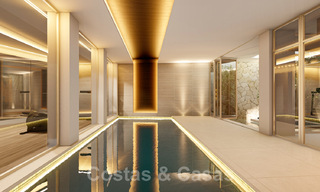 Villa modernista en venta con vistas al mar, rodeada de un hermoso y verde paisaje en Cascada de Camojan en la Milla de Oro de Marbella 39659 