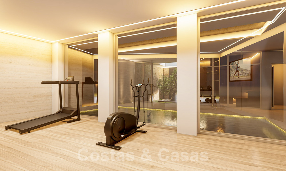 Villa modernista en venta con vistas al mar, rodeada de un hermoso y verde paisaje en Cascada de Camojan en la Milla de Oro de Marbella 39663