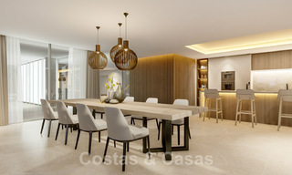 Villa modernista en venta con vistas al mar, rodeada de un hermoso y verde paisaje en Cascada de Camojan en la Milla de Oro de Marbella 39666 