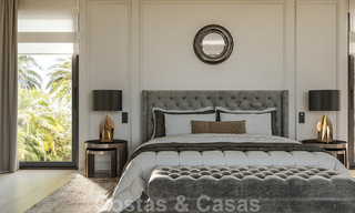 Magnífica villa de lujo en venta de estilo clásico con refinado diseño interior en Sierra Blanca, Marbella 39726 