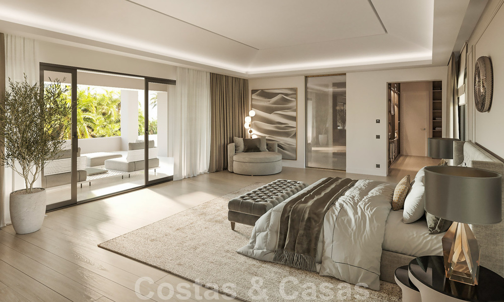 Magnífica villa de lujo en venta de estilo clásico con refinado diseño interior en Sierra Blanca, Marbella 39728