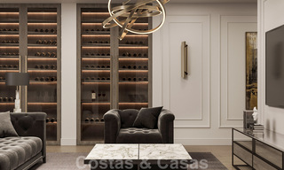 Magnífica villa de lujo en venta de estilo clásico con refinado diseño interior en Sierra Blanca, Marbella 39729 
