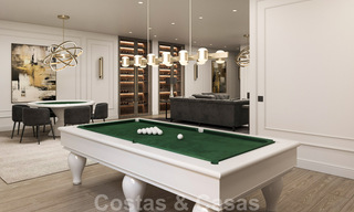 Magnífica villa de lujo en venta de estilo clásico con refinado diseño interior en Sierra Blanca, Marbella 39731 