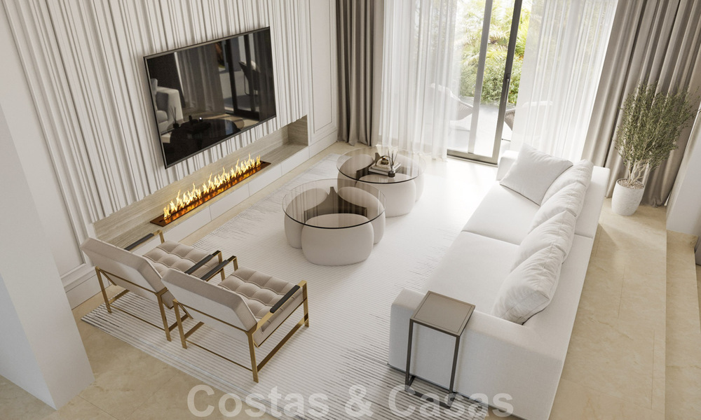 Magnífica villa de lujo en venta de estilo clásico con refinado diseño interior en Sierra Blanca, Marbella 39757