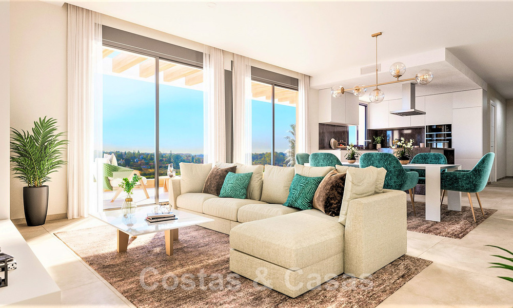 Nuevos y modernos apartamentos de lujo en venta, en Marbella - Benahavis 46148