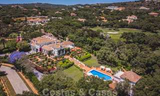 Impresionante, elegante, propiedad andaluza en venta en primera línea de golf en Altos de Valderrama, Sotogrande 39977 