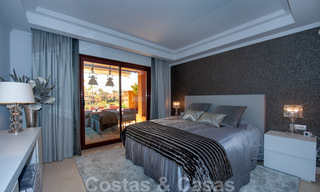 Amplio y lujoso apartamento en venta con vistas al mar, en un complejo en primera línea de playa en la Nueva Milla de Oro entre Marbella y Estepona 39994 