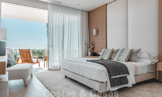 Listos para entrar a vivir, modernos - Apartamentos de lujo andaluces en venta con vistas al mar en Benahavis - Marbella 40258 