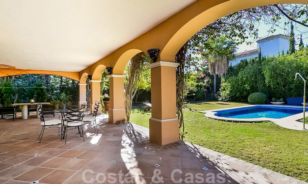 Villa de lujo tradicional y mediterránea en el valle del golf de Nueva Andalucía - Marbella 40288