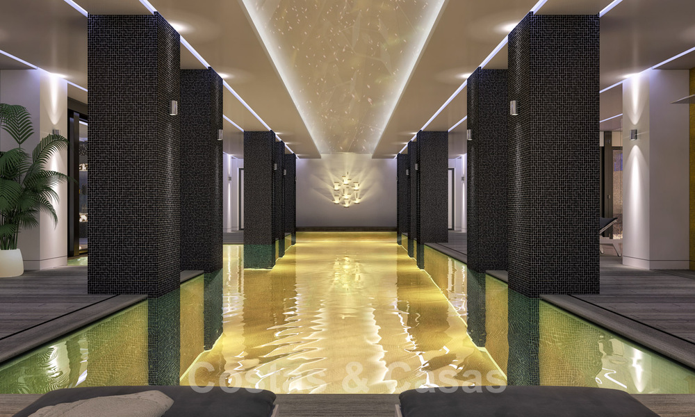 Parcela + proyecto de construcción exclusivo en venta para una villa moderna en la Milla de Oro, Marbella 40318