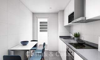 Listos para entrar a vivir, modernos - apartamentos nuevos en venta en el centro de Marbella a un paso de la playa 40355 