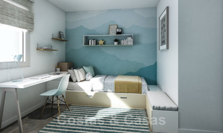 Listos para entrar a vivir, modernos - apartamentos nuevos en venta en el centro de Marbella a un paso de la playa 40356 