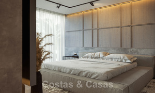 Modernas villas de nueva construcción en venta en la Milla de Oro, Marbella 40364 