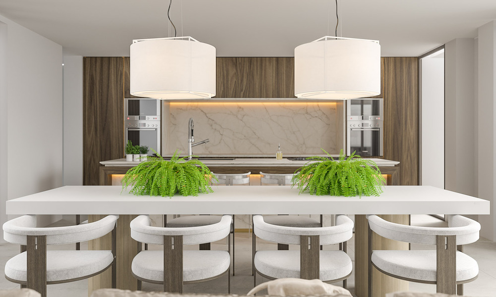 Modernas villas de nueva construcción en venta en la Milla de Oro, Marbella 40370