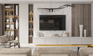 Modernas villas de nueva construcción en venta en la Milla de Oro, Marbella 40371 