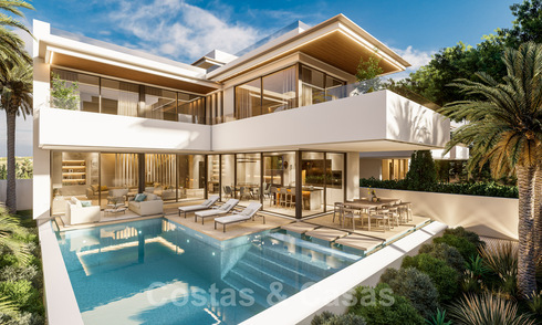 Fantástica villa de nueva construcción, sobre plano, en venta, en una zona de playa de San Pedro - Marbella 40545