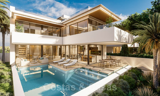 Fantástica villa de nueva construcción, sobre plano, en venta, en una zona de playa de San Pedro - Marbella 40545 