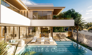 Fantástica villa de nueva construcción, sobre plano, en venta, en una zona de playa de San Pedro - Marbella 40547 
