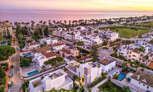 Fantástica villa de nueva construcción, sobre plano, en venta, en una zona de playa de San Pedro - Marbella 66391